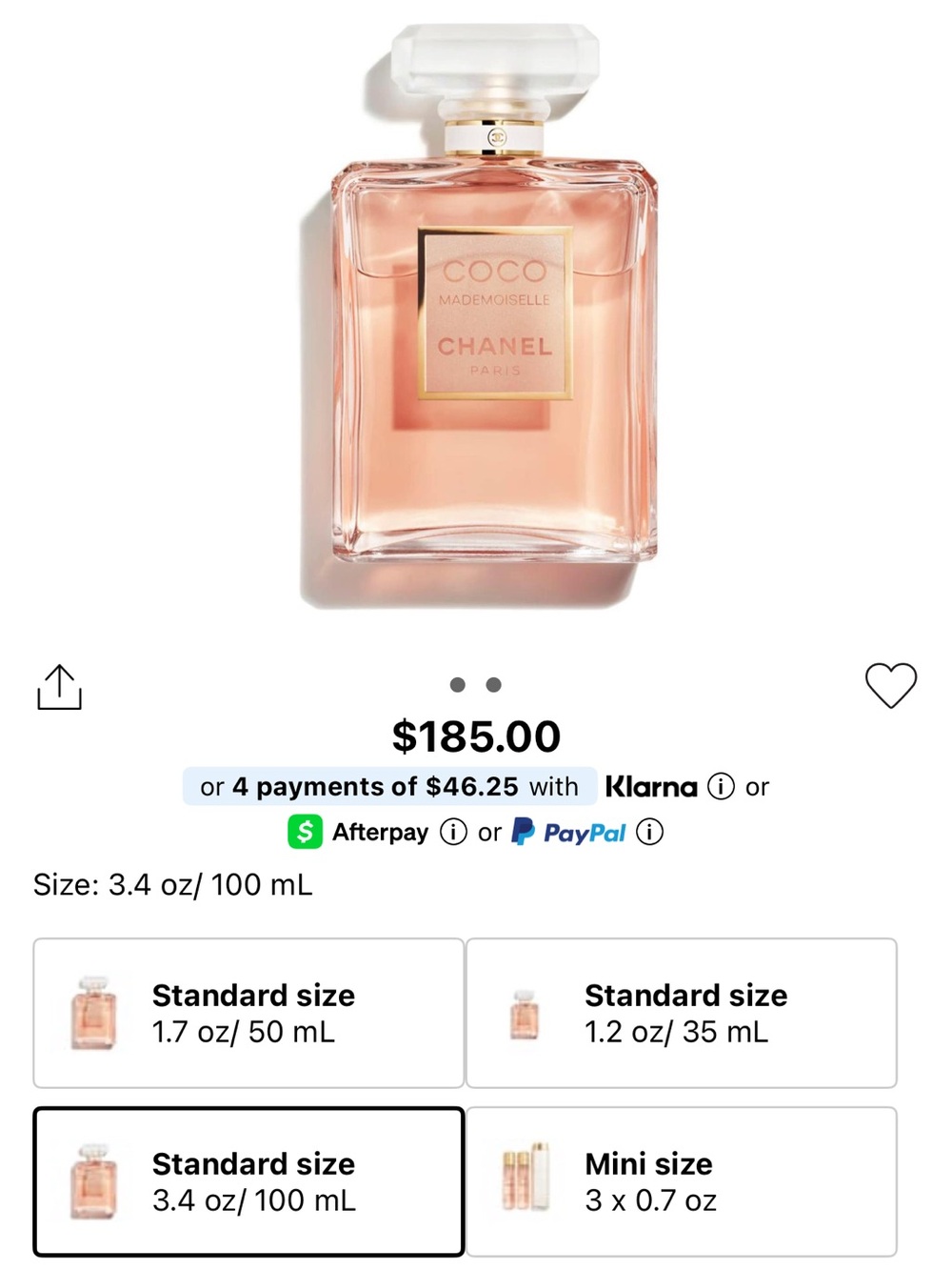Chanel Coco perfume